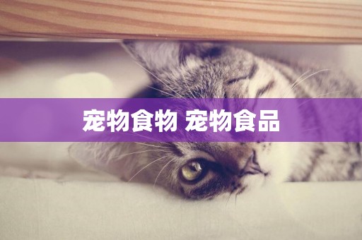 寵物食物 寵物食品