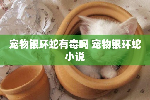 寵物銀環蛇有毒嗎 寵物銀環蛇小說