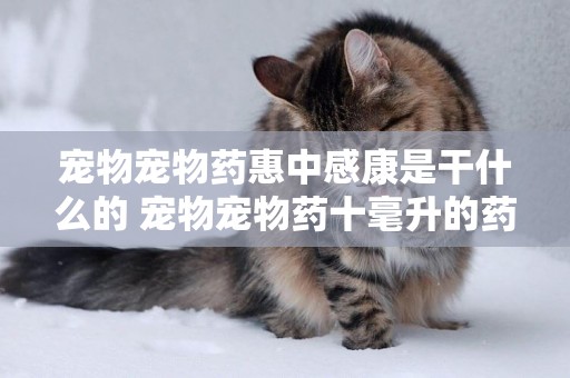 寵物寵物藥惠中感康是干什么的 寵物寵物藥十毫升的藥品上需要打正規二維碼嗎