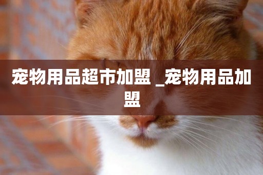 寵物用品超市加盟 _寵物用品加盟