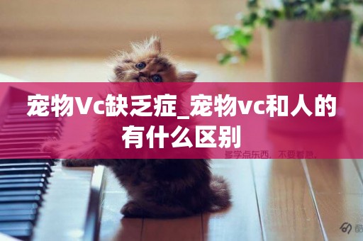 寵物Vc缺乏癥_寵物vc和人的有什么區別