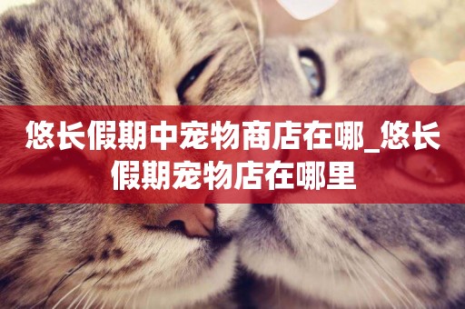 悠長假期中寵物商店在哪_悠長假期寵物店在哪里