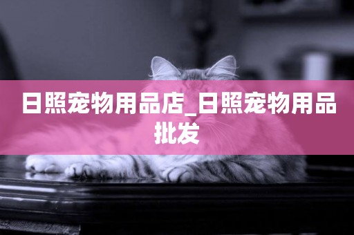 日照寵物用品店_日照寵物用品批發