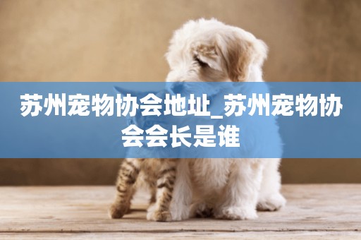 蘇州寵物協會地址_蘇州寵物協會會長是誰