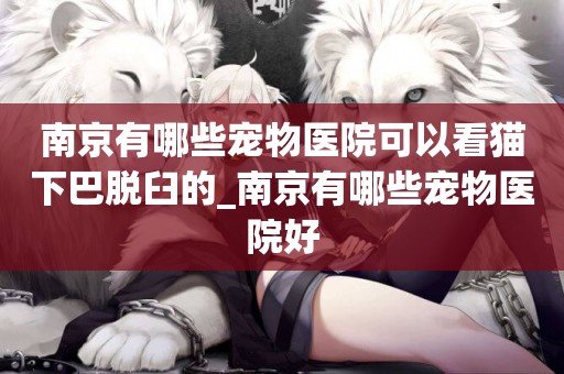 南京有哪些寵物醫院可以看貓下巴脫臼的_南京有哪些寵物醫院好