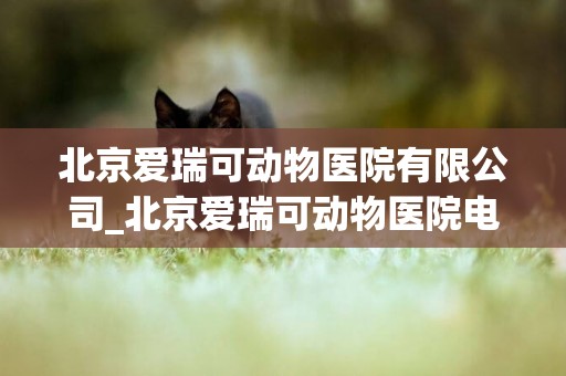 北京愛瑞可動物醫院有限公司_北京愛瑞可動物醫院電話