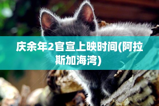 慶余年2官宣上映時間(阿拉斯加海灣) 