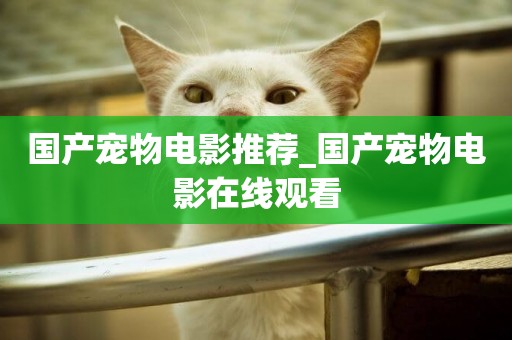 國產寵物電影推薦_國產寵物電影在線觀看