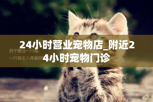 24小時營業寵物店_附近24小時寵物門診