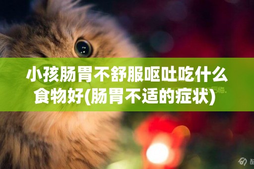 小孩腸胃不舒服嘔吐吃什么食物好(腸胃不適的癥狀) 