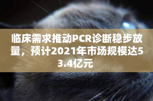 臨床需求推動PCR診斷穩步放量，預計2021年市場規模達53.4億元 