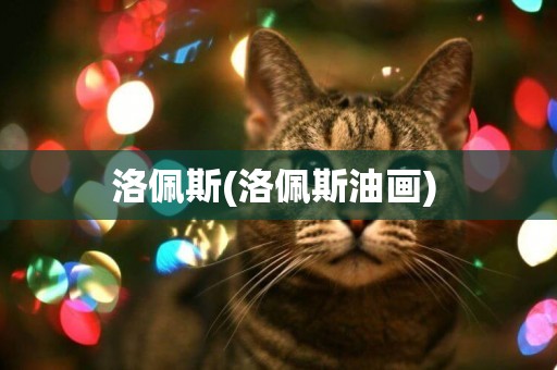 洛佩斯(洛佩斯油畫) 