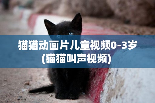 貓貓動畫片兒童視頻0-3歲(貓貓叫聲視頻) 