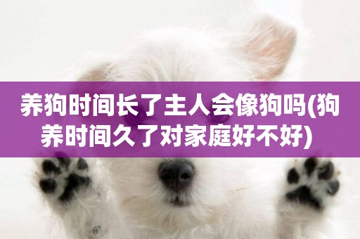 養狗時間長了主人會像狗嗎(狗養時間久了對家庭好不好) 