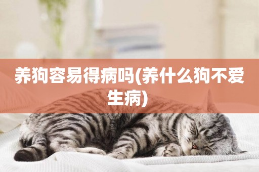 養狗容易得病嗎(養什么狗不愛生病) 