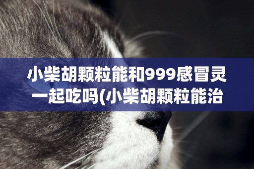 小柴胡顆粒能和999感冒靈一起吃嗎(小柴胡顆粒能治發燒嗎) 