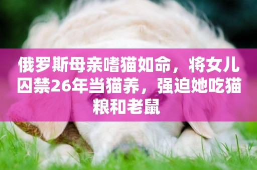 俄羅斯母親嗜貓如命，將女兒囚禁26年當貓養，強迫她吃貓糧和老鼠 