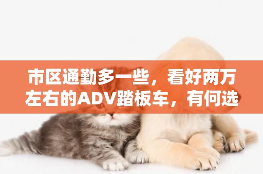 市區通勤多一些，看好兩萬左右的ADV踏板車，有何選擇建議？ 