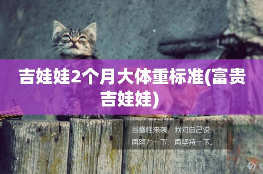 吉娃娃2個月大體重標準(富貴吉娃娃) 