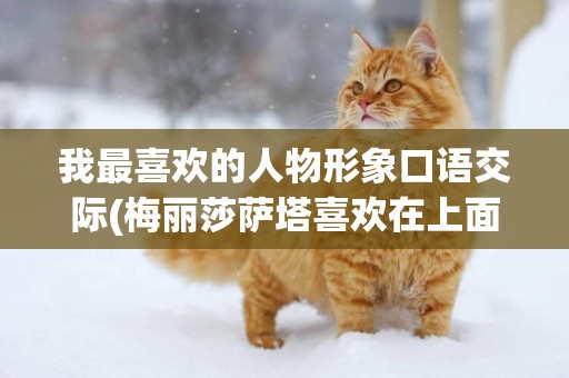 我最喜歡的人物形象口語交際(梅麗莎薩塔喜歡在上面) 