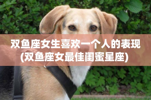 雙魚座女生喜歡一個人的表現(雙魚座女最佳閨蜜星座) 