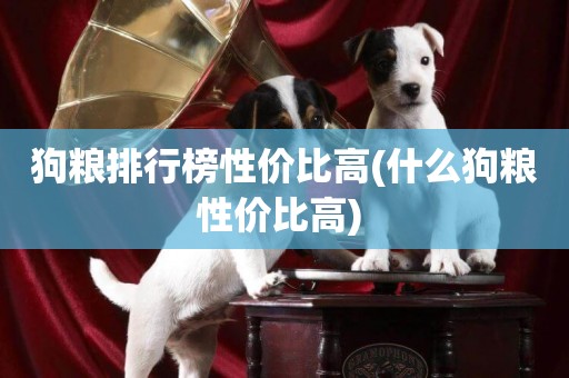 狗糧排行榜性價比高(什么狗糧性價比高) 