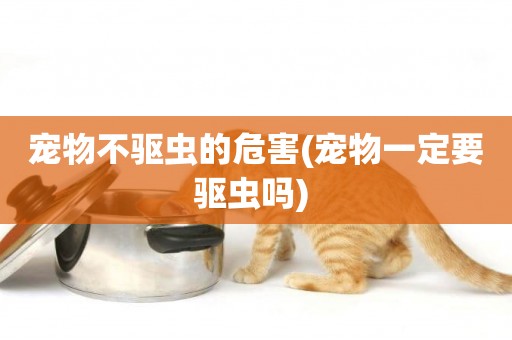 寵物不驅蟲的危害(寵物一定要驅蟲嗎) 