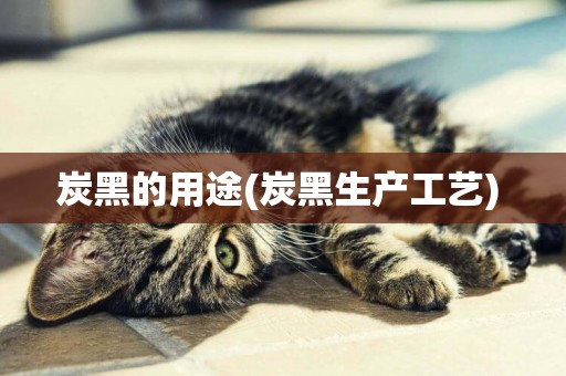 炭黑的用途(炭黑生產工藝) 