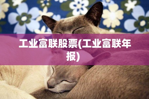 工業富聯股票(工業富聯年報) 