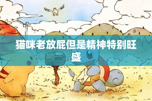 貓咪老放屁但是精神特別旺盛