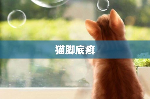 貓腳底癬