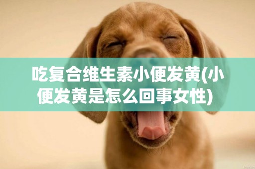 吃復合維生素小便發黃(小便發黃是怎么回事女性) 