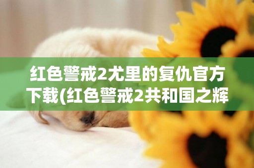 紅色警戒2尤里的復仇官方下載(紅色警戒2共和國之輝單機下載) 