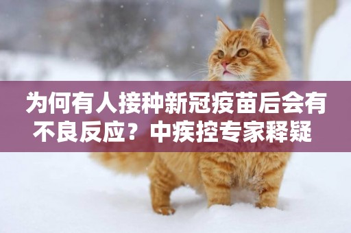 為何有人接種新冠疫苗后會有不良反應？中疾控專家釋疑 