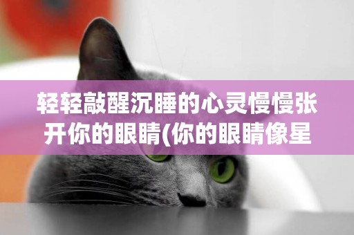 輕輕敲醒沉睡的心靈慢慢張開你的眼睛(你的眼睛像星星歌詞) 