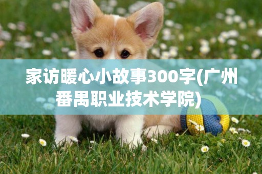 家訪暖心小故事300字(廣州番禺職業技術學院) 