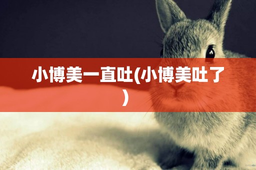 小博美一直吐(小博美吐了) 