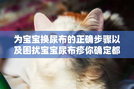 為寶寶換尿布的正確步驟以及困擾寶寶尿布疹你確定都了解了嗎？ 