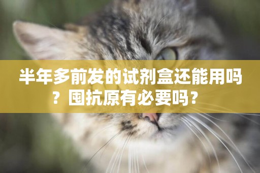 半年多前發的試劑盒還能用嗎？囤抗原有必要嗎？ 