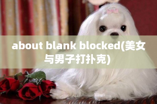 about blank blocked(美女與男子打撲克) 