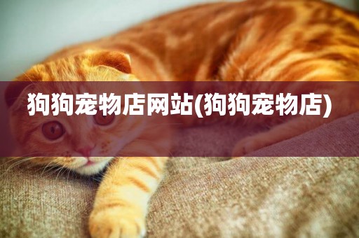 狗狗寵物店網站(狗狗寵物店) 