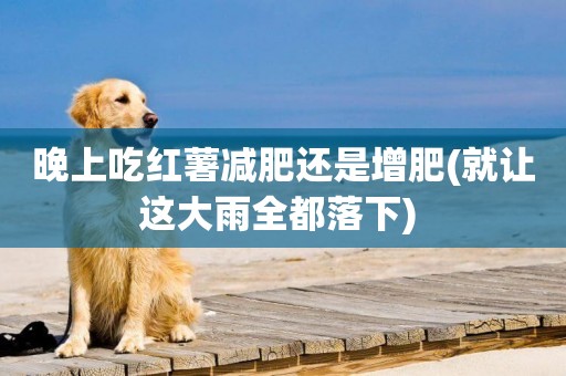 晚上吃紅薯減肥還是增肥(就讓這大雨全都落下) 