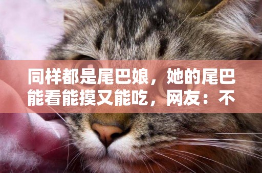 同樣都是尾巴娘，她的尾巴能看能摸又能吃，網友：不敢不敢！ 