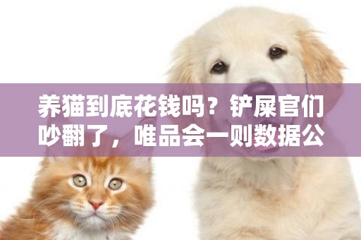 養貓到底花錢嗎？鏟屎官們吵翻了，唯品會一則數據公布實情 