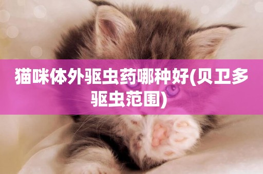 貓咪體外驅蟲藥哪種好(貝衛多驅蟲范圍) 