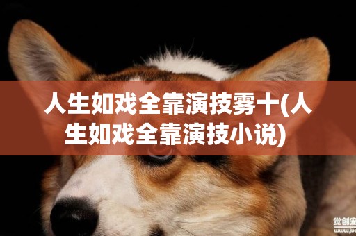 人生如戲全靠演技霧十(人生如戲全靠演技小說) 