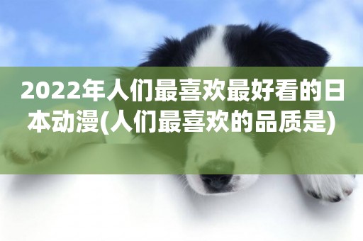 2022年人們最喜歡最好看的日本動漫(人們最喜歡的品質是) 