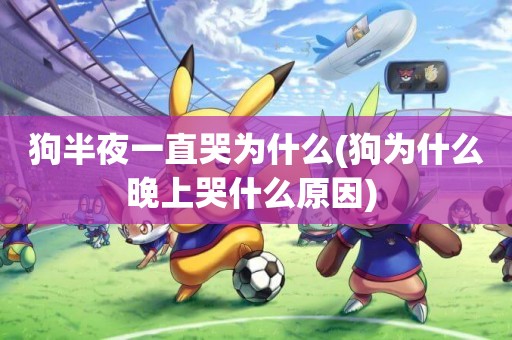 狗半夜一直哭為什么(狗為什么晚上哭什么原因) 
