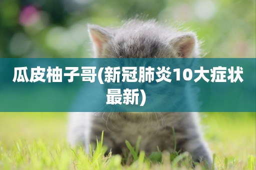 瓜皮柚子哥(新冠肺炎10大癥狀最新) 