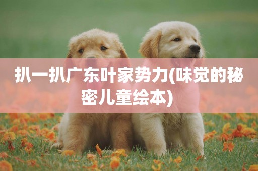 扒一扒廣東葉家勢力(味覺的秘密兒童繪本) 